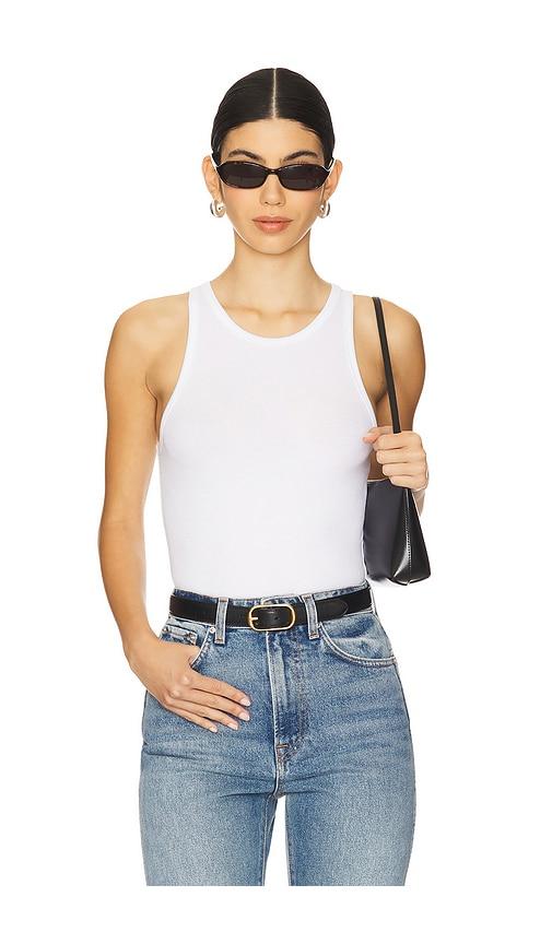 favorite daughter the perfect bodysuit in white.