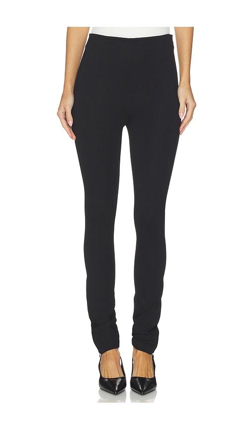 favorite daughter the pointe ponte pant in black.