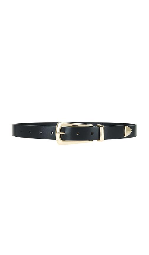 favorite daughter the statement belt in black.