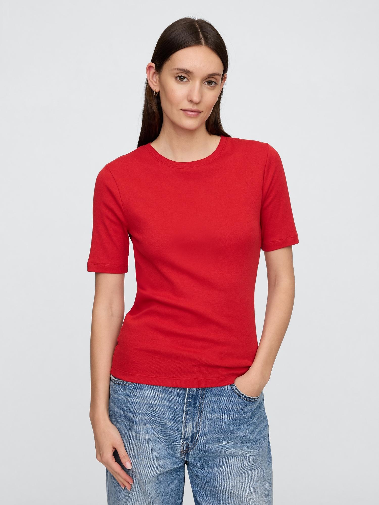 favorite ribbed crewneck t-shirt