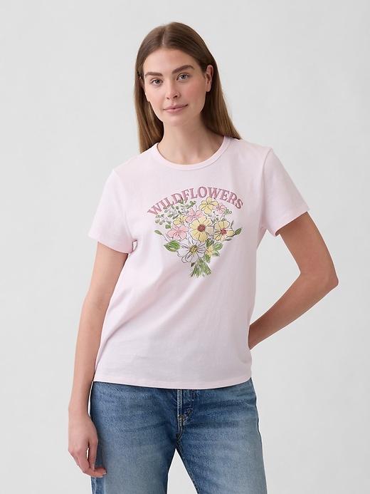 favorite stripe crewneck t-shirt