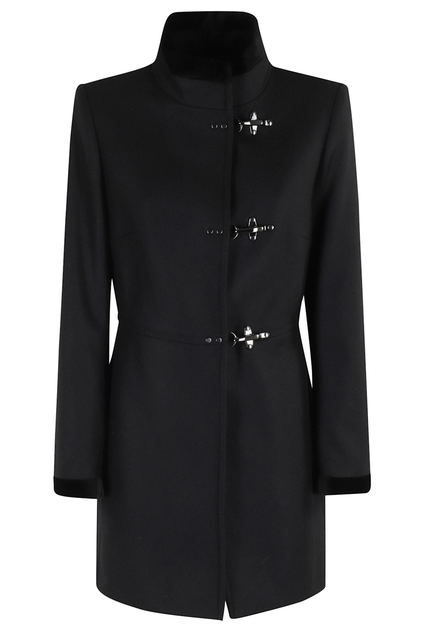 fay 3 alamari collo velluto