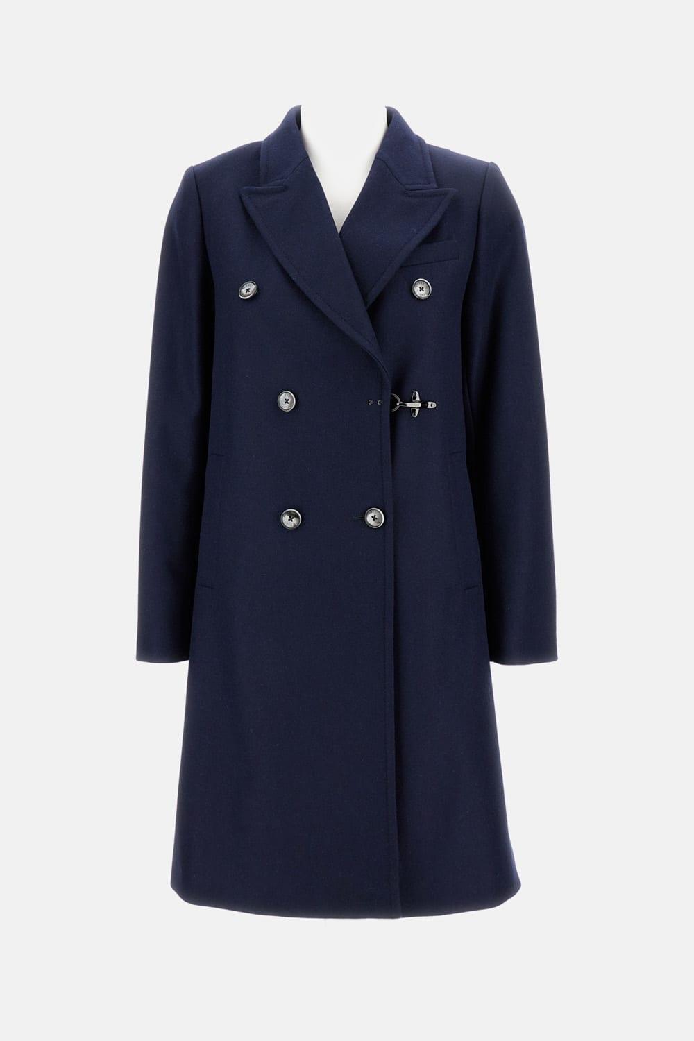 fay double-breasted coat