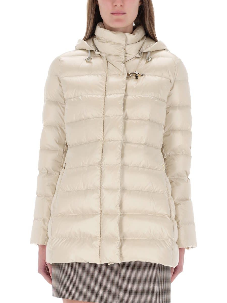 fay down jacket with hood