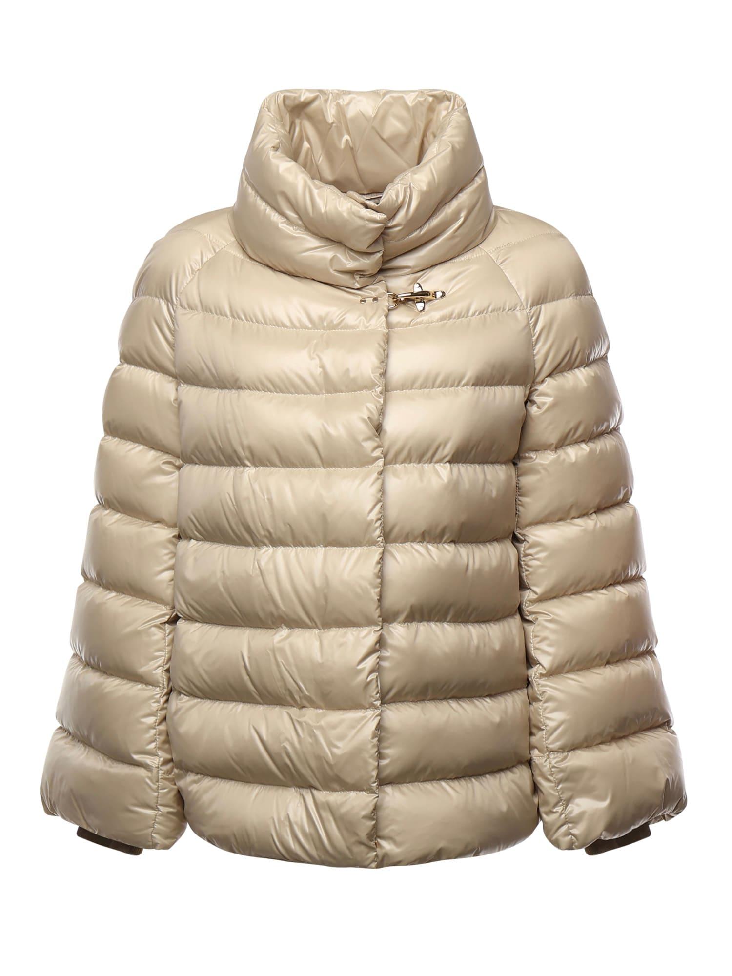 fay down jacket with nylon hook