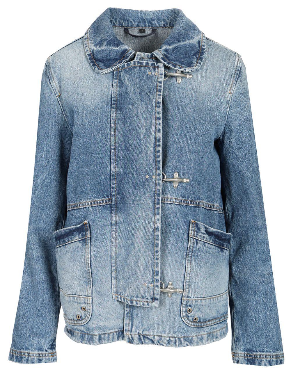 fay mini 3 ganci denim jacket