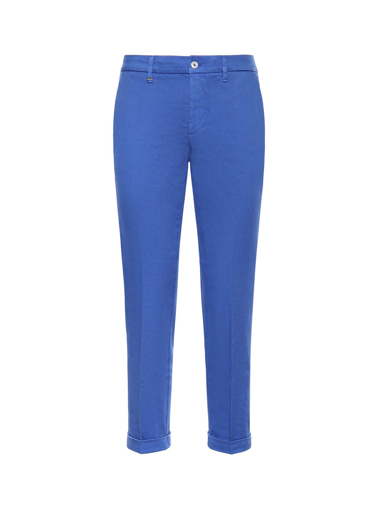 fay stretch cotton trousers