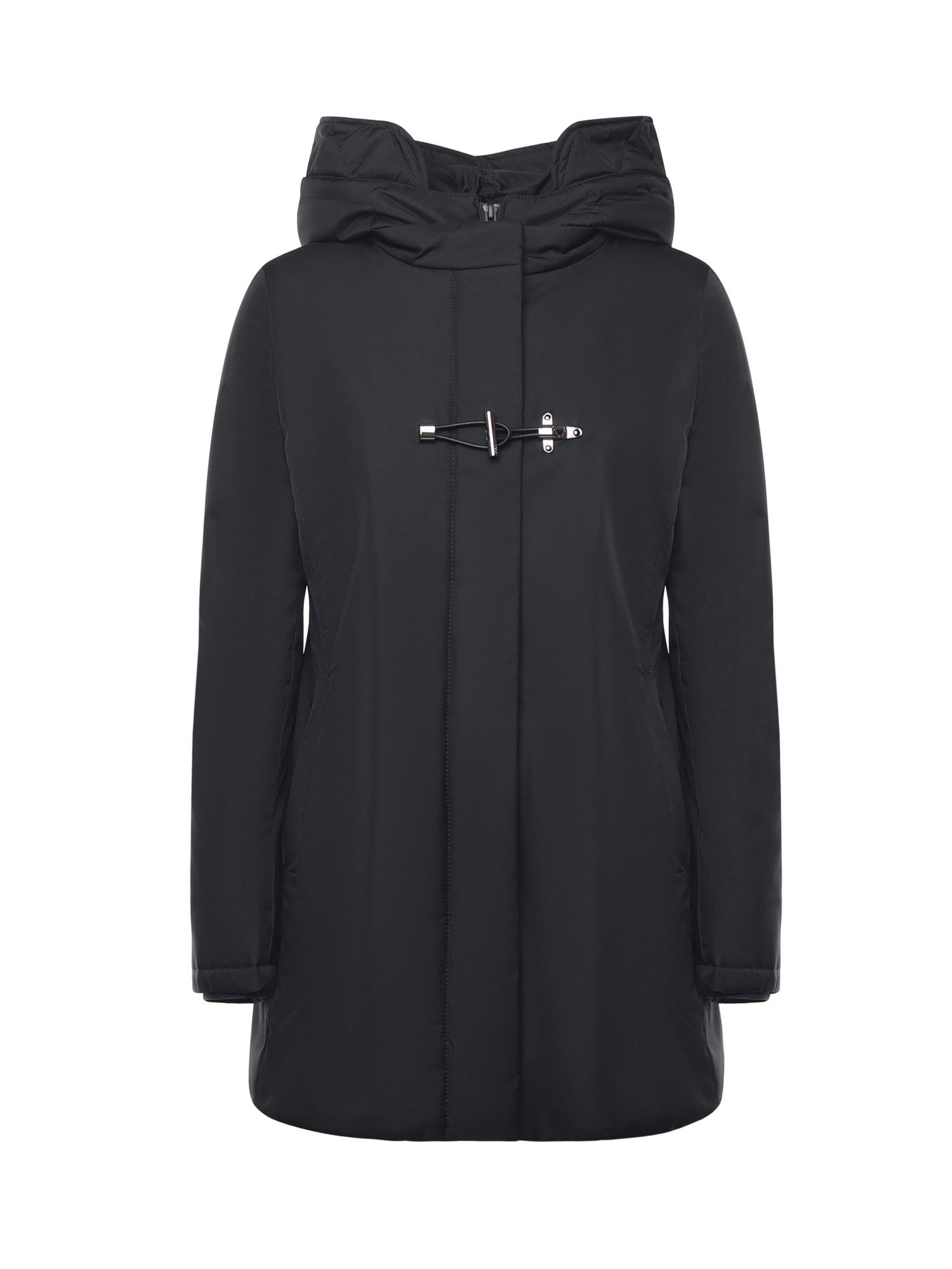 fay technical gabardine toggle coat