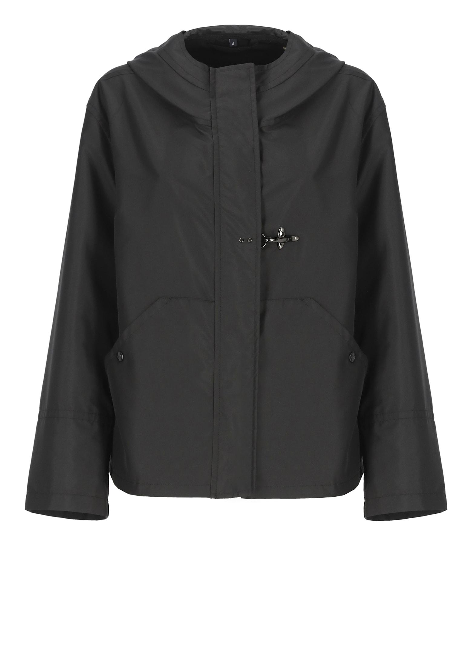 fay waterproof short parka