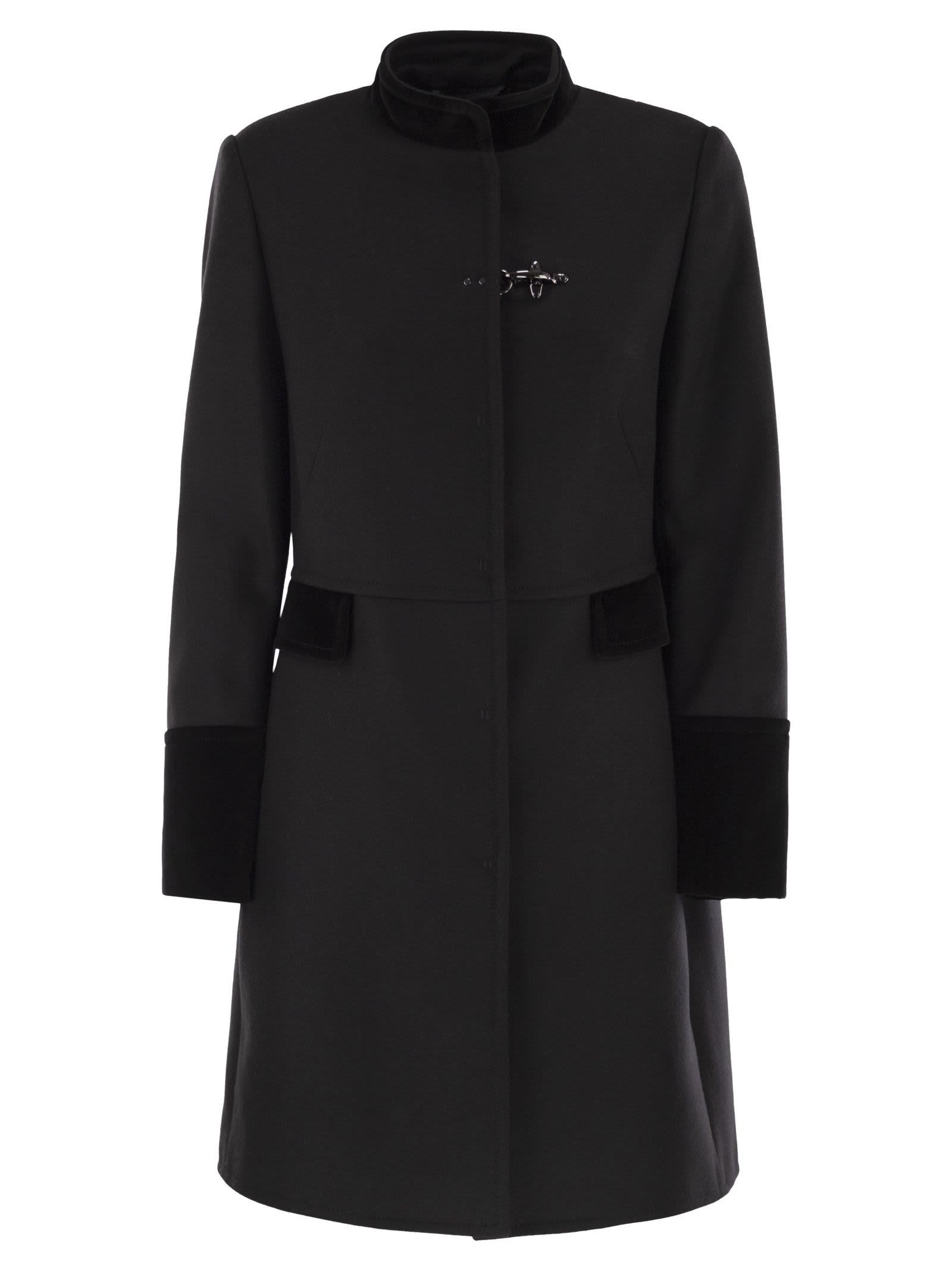 fay wool cloth coat