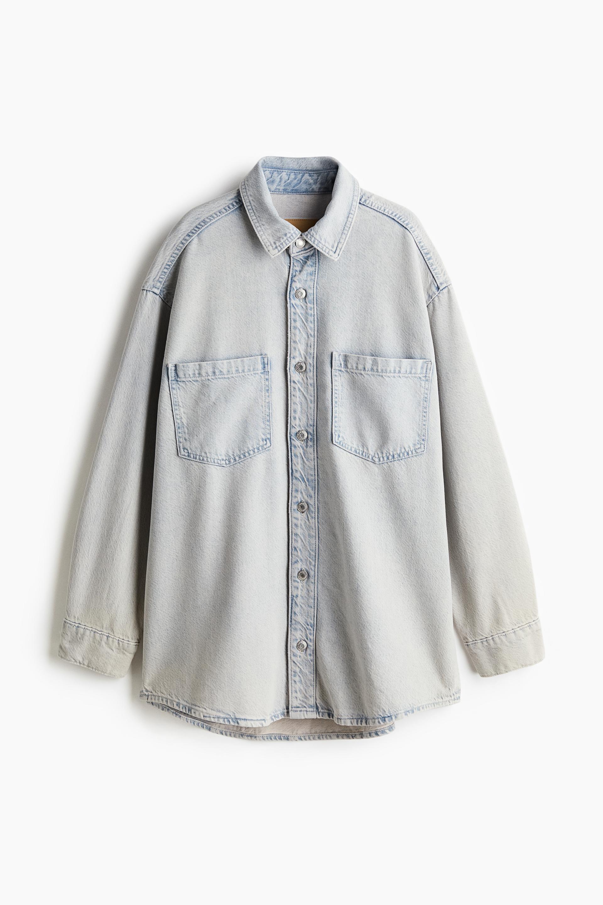feather soft denim shirt