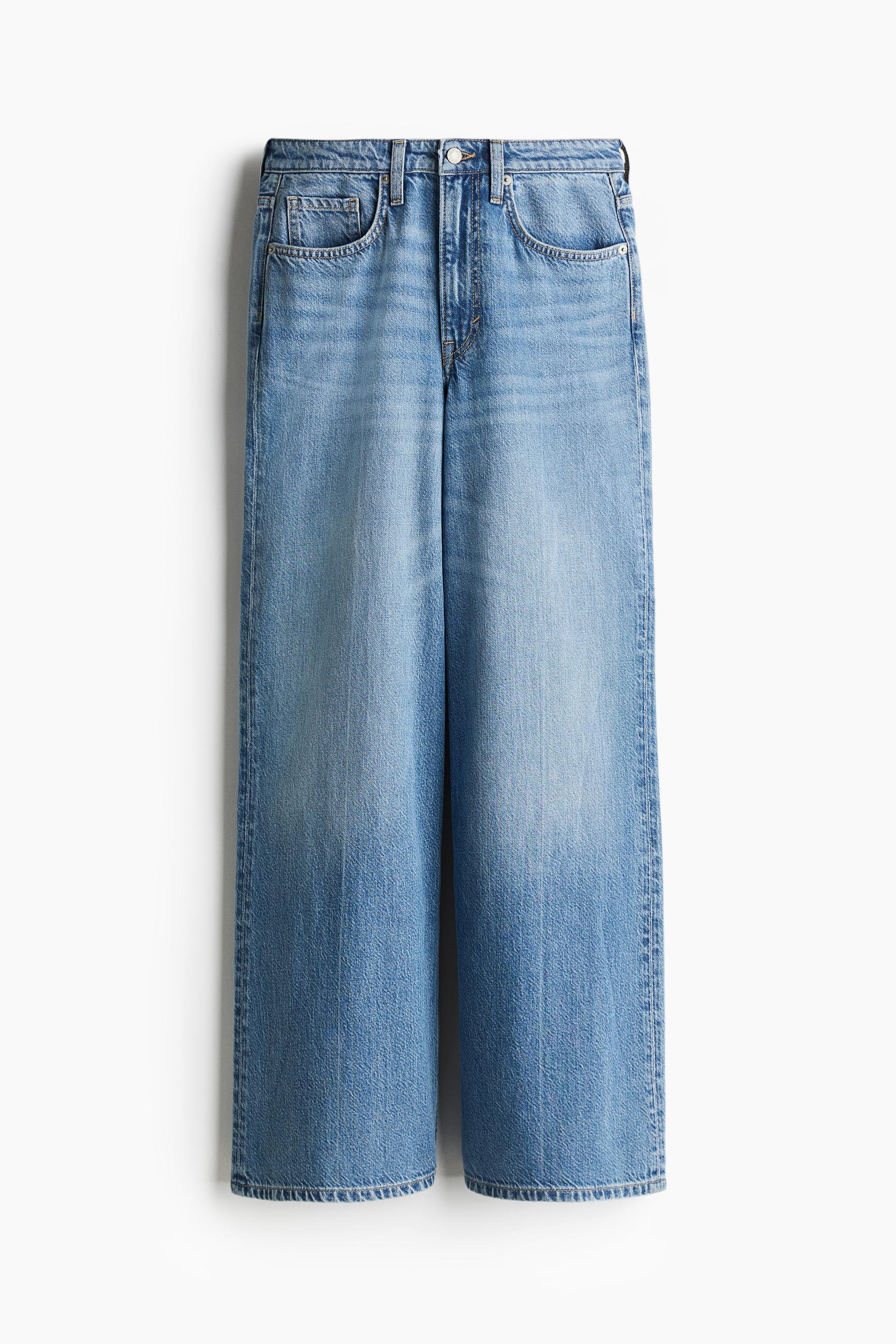 feather soft super wide ultra high jeans