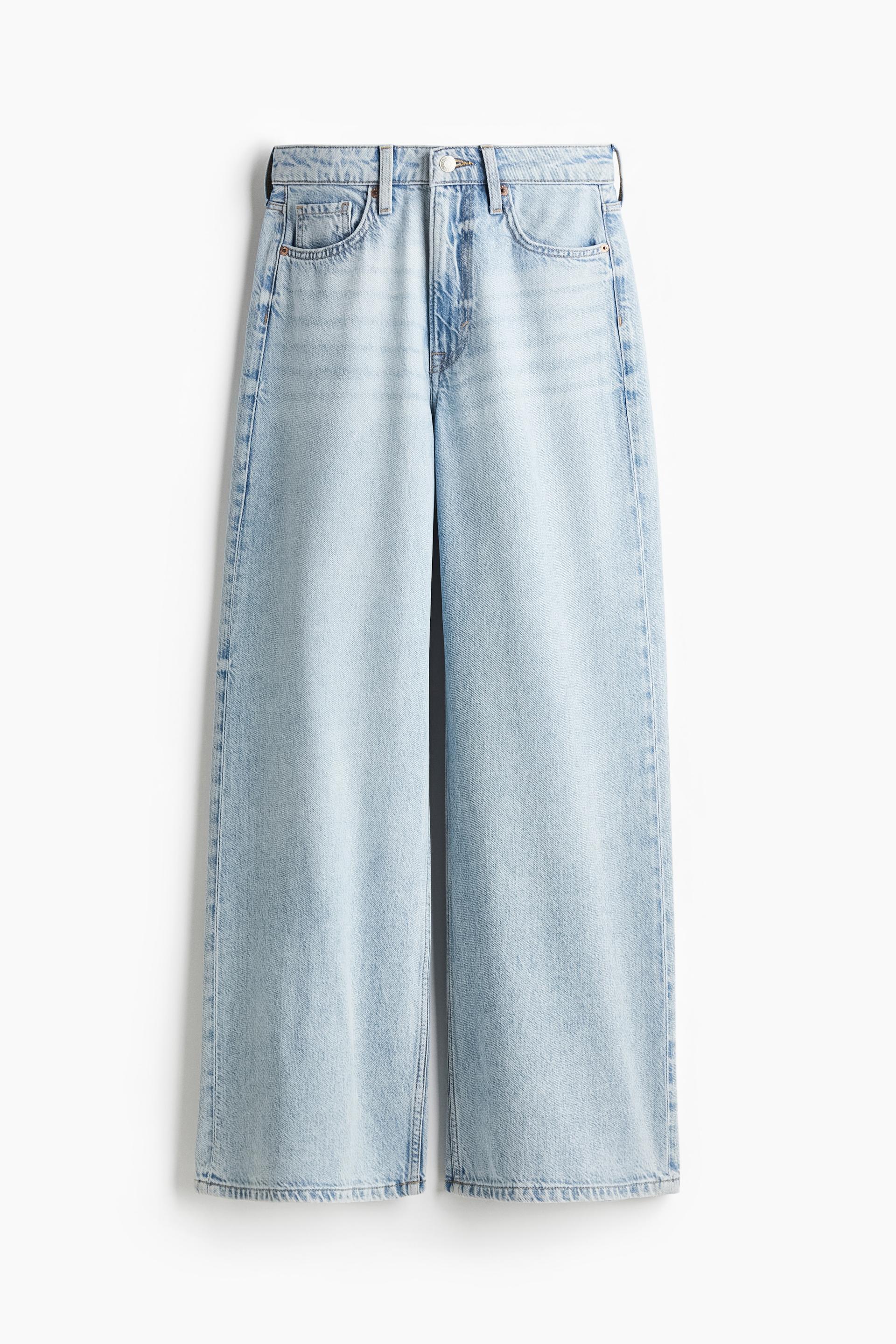 feather soft super wide ultra high jeans