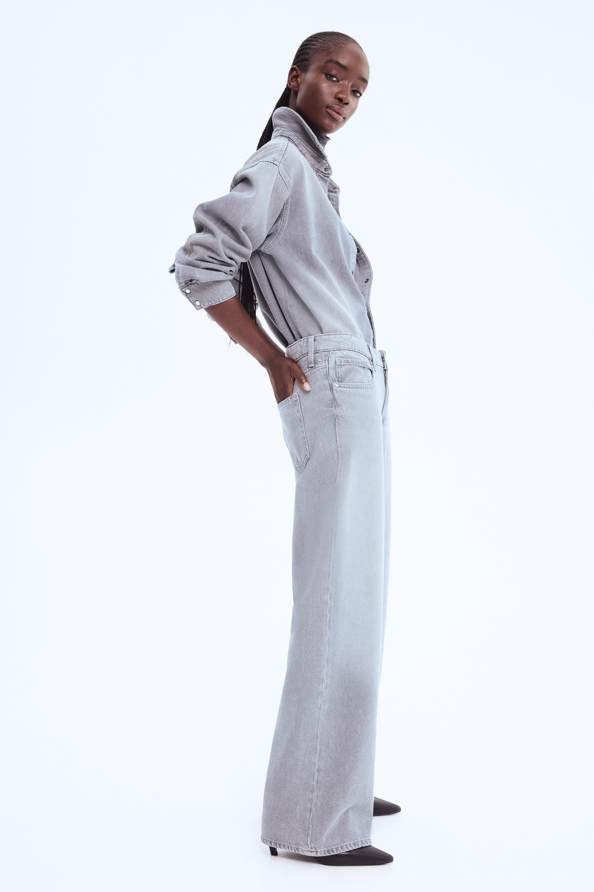 feather soft wide regular jeans