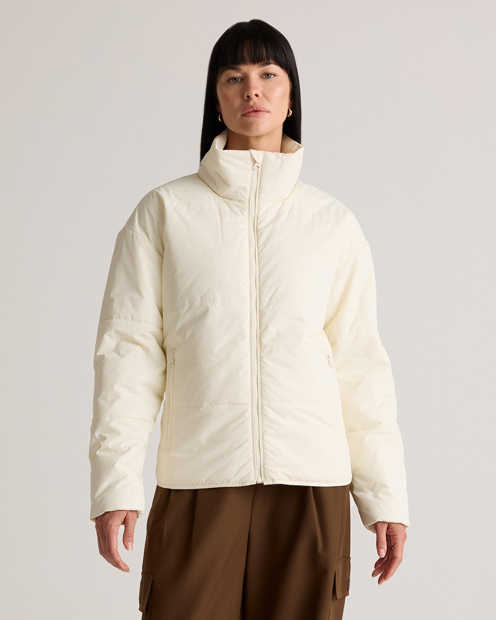 featherless puffer zip jacket