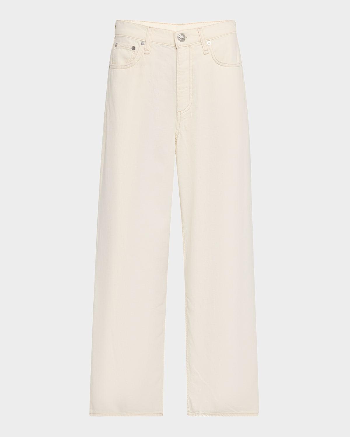 featherweight andi high-rise wide ankle jeans
