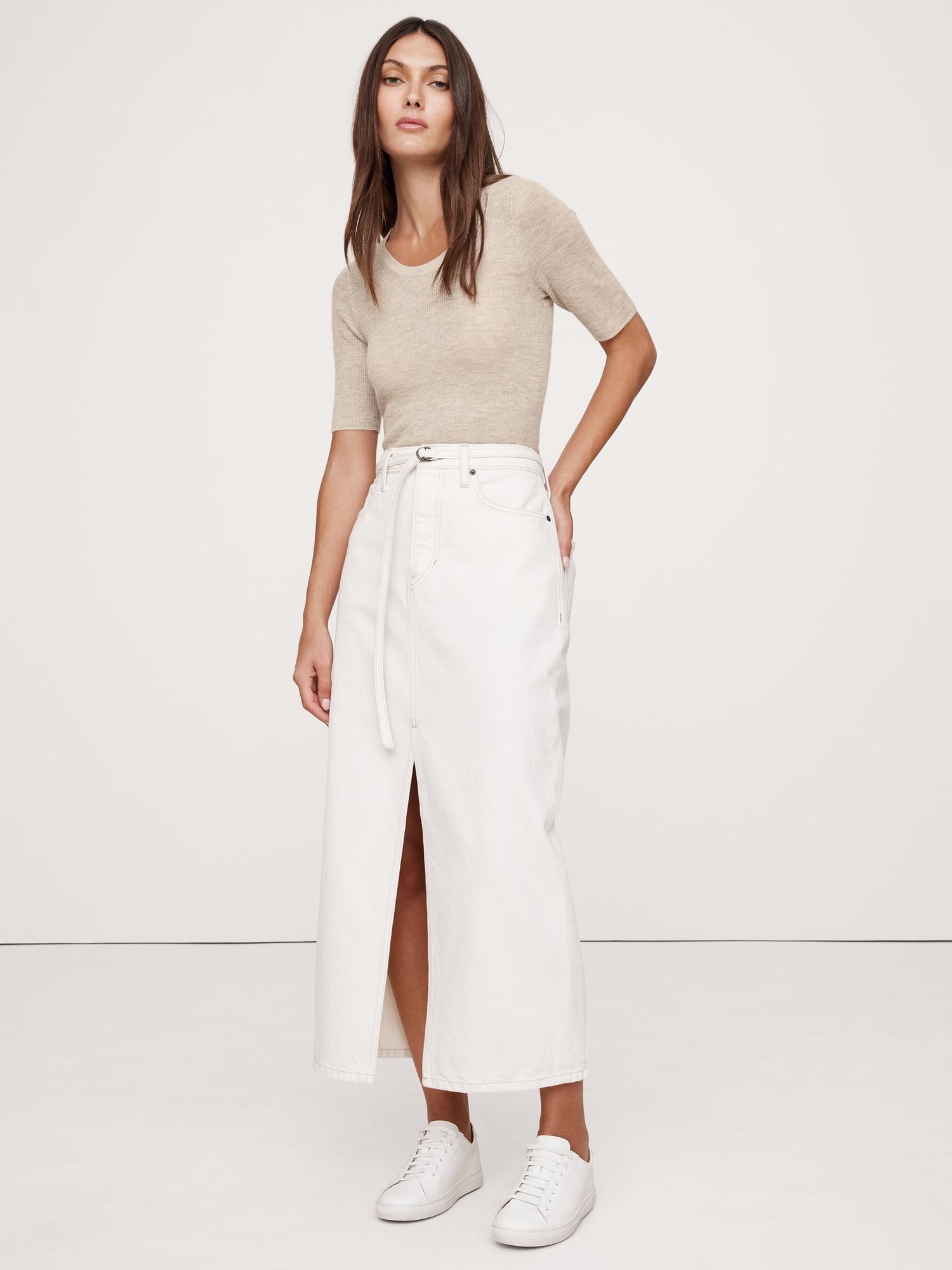 featherweight cashmere scoop-neck sweater