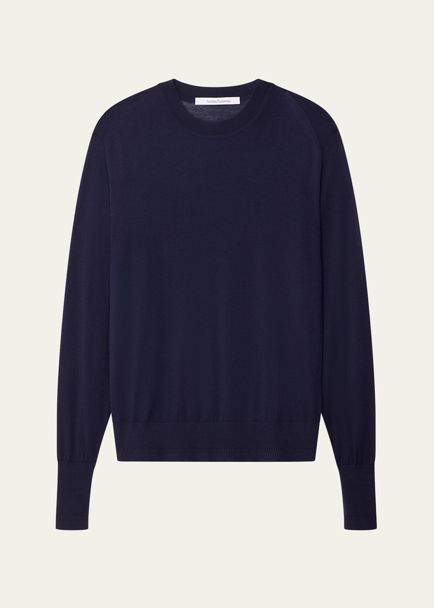 featherweight sheer wool sweater