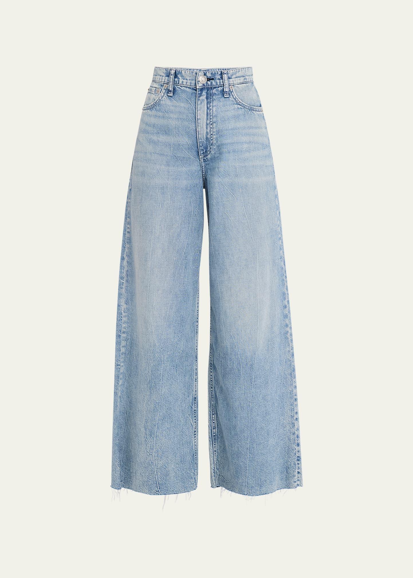 featherweight sofie wide-leg jeans