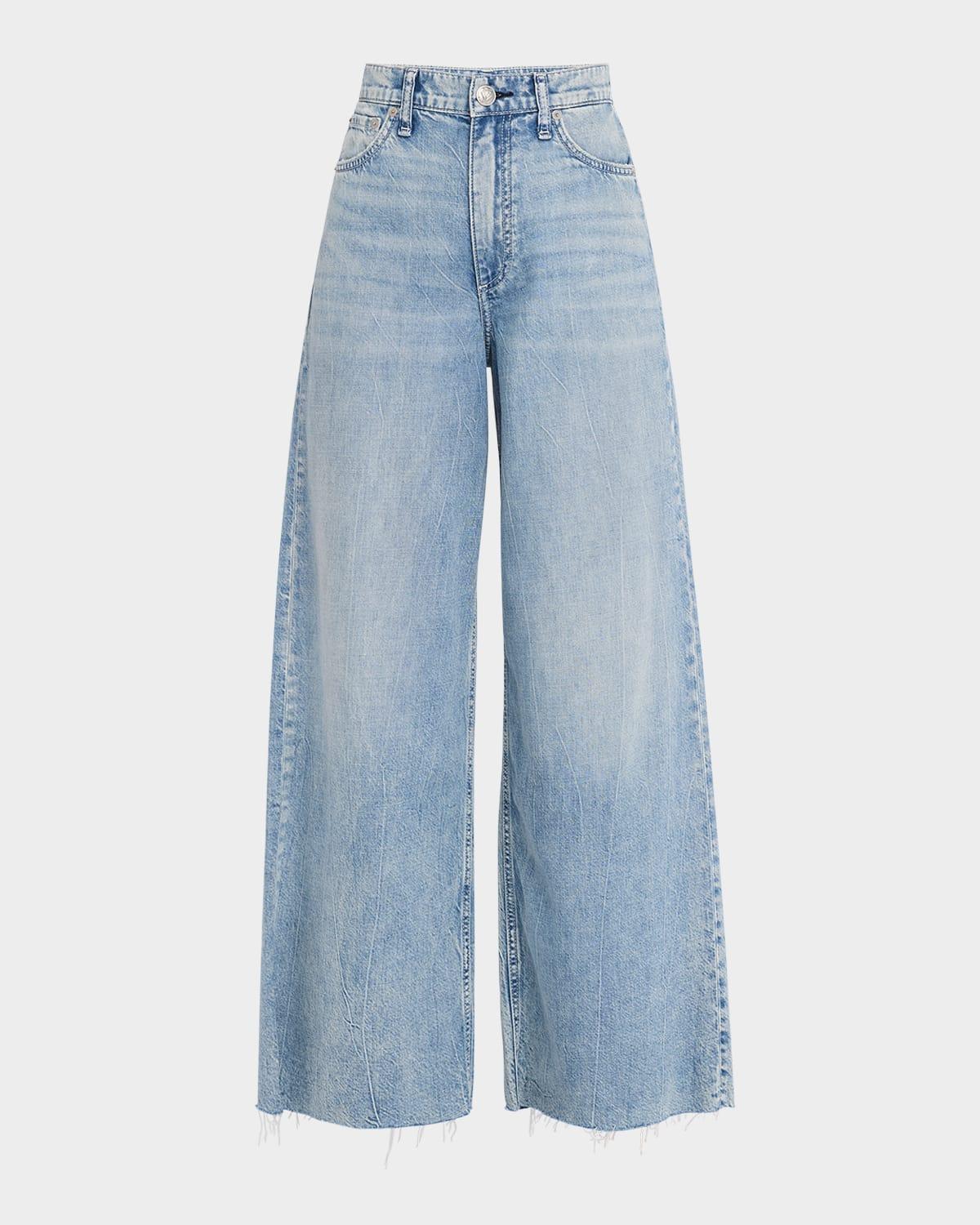 featherweight sofie wide-leg jeans