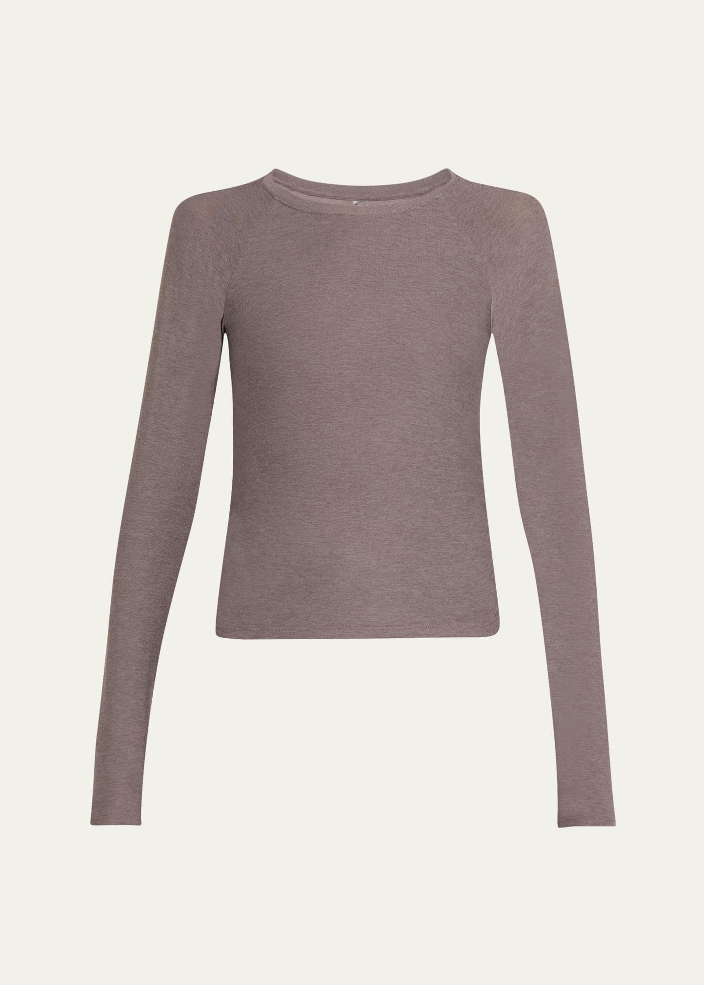 featherweight your fit long-sleeve top
