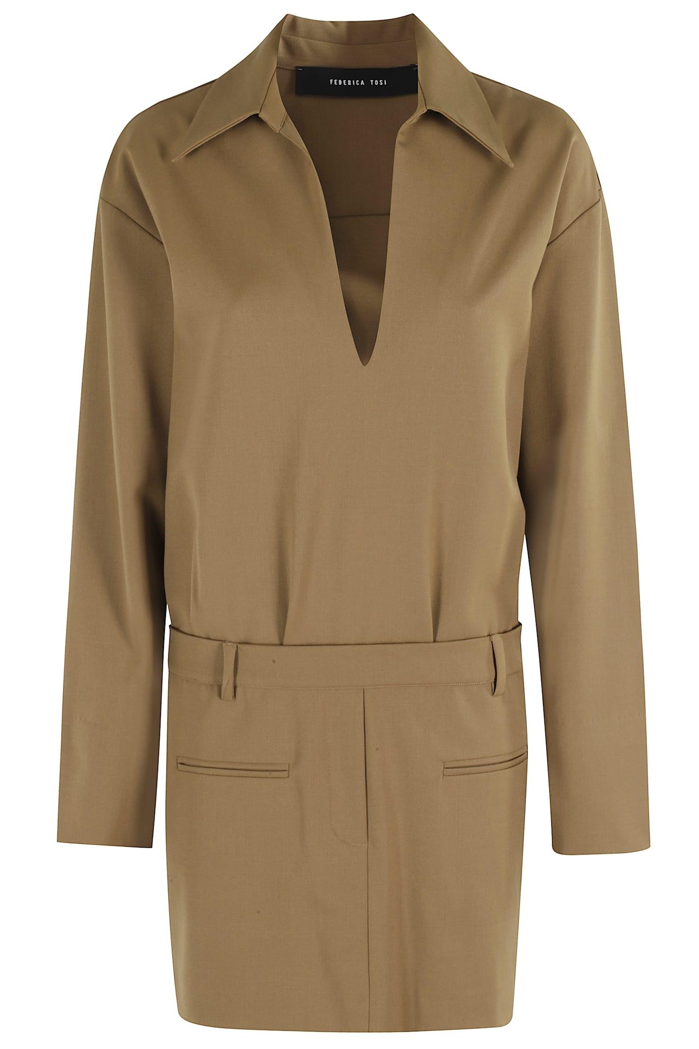 federica tosi abito corto frescolana