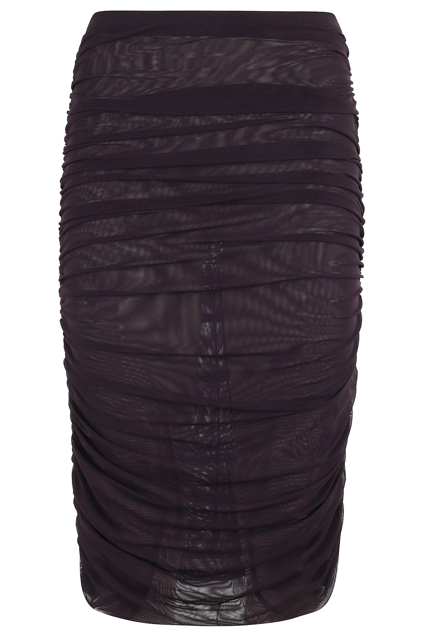 federica tosi gonna drappeggiata in tulle