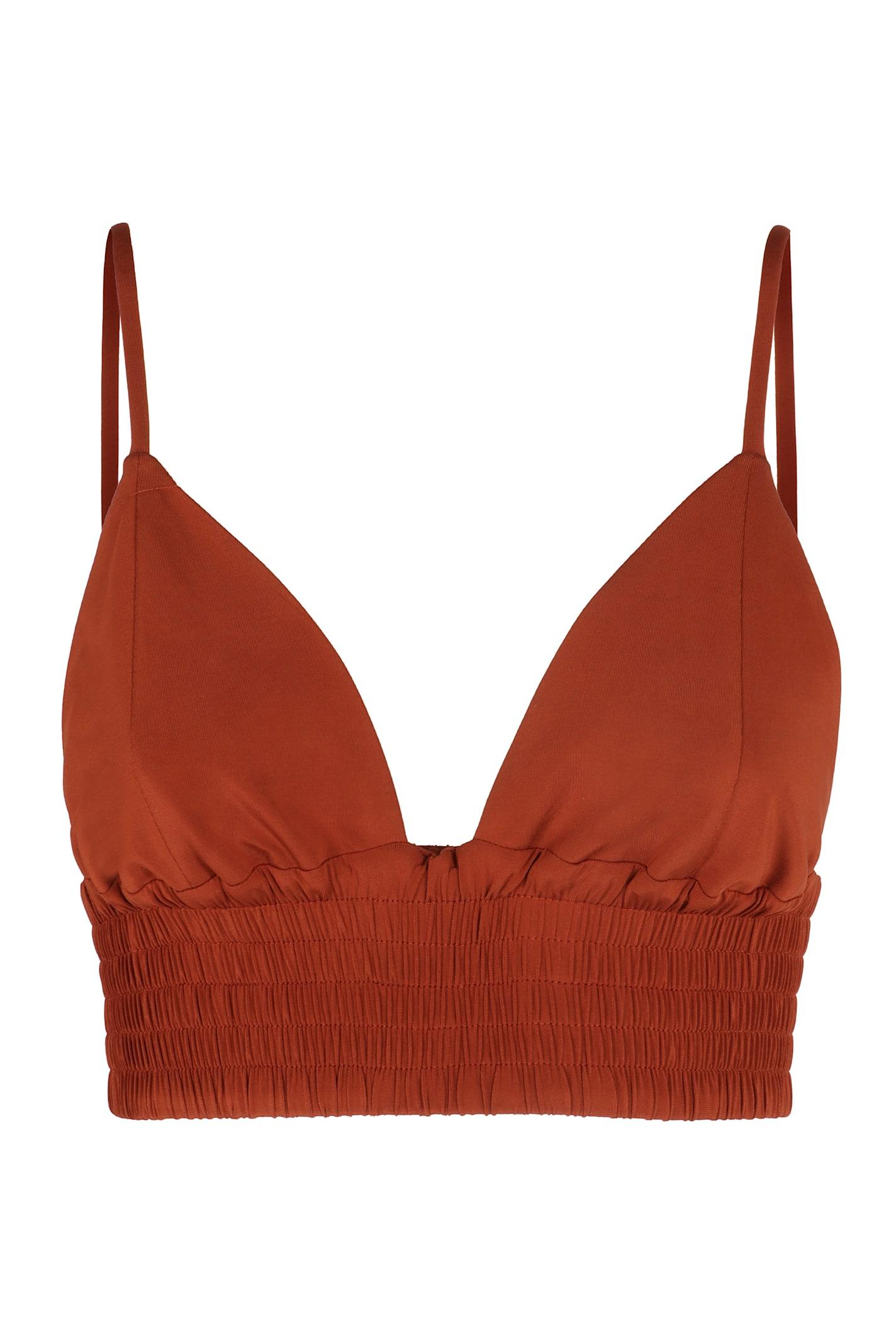 federica tosi knitted crop top