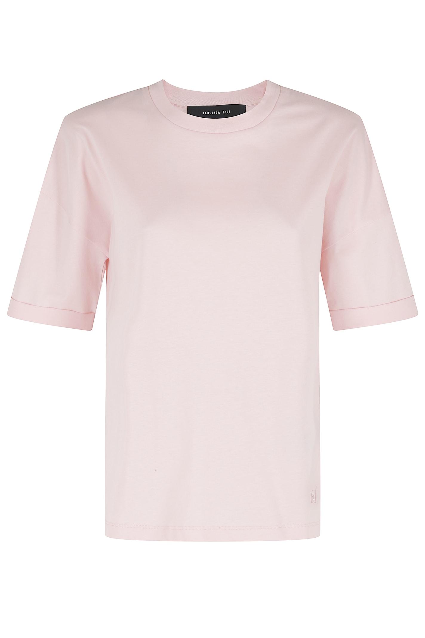 federica tosi t-shirt in jersey di cotone