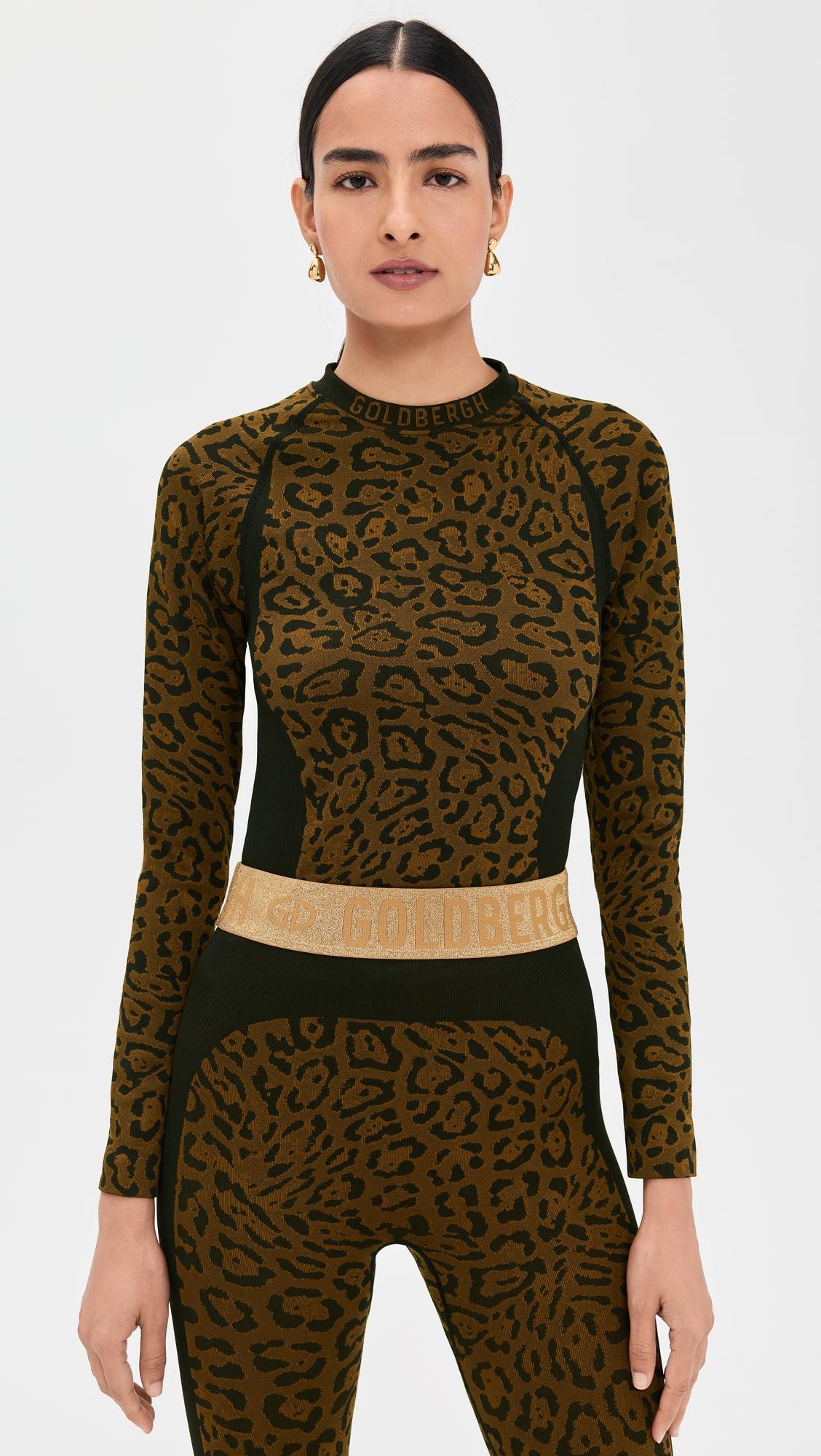 feline baselayer long sleeve top