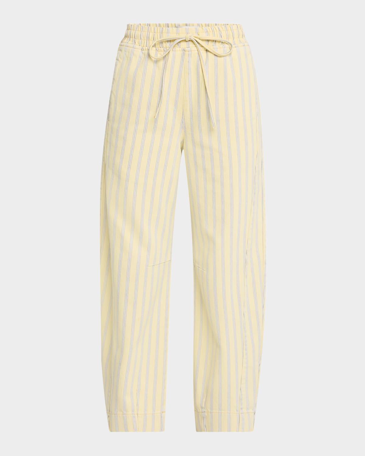 felix stripe twill jeans