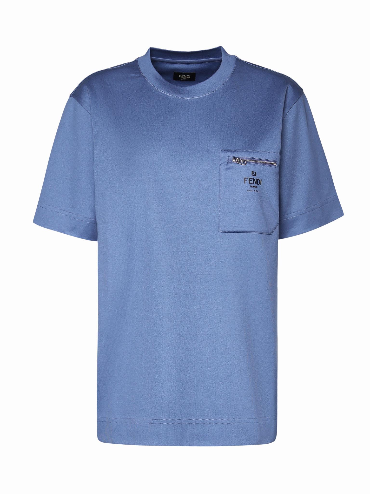 fendi air force cotton t-shirt