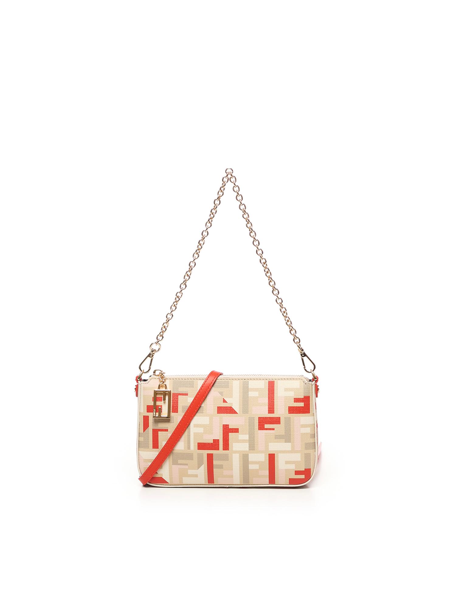 fendi bags beige polyurethane - women