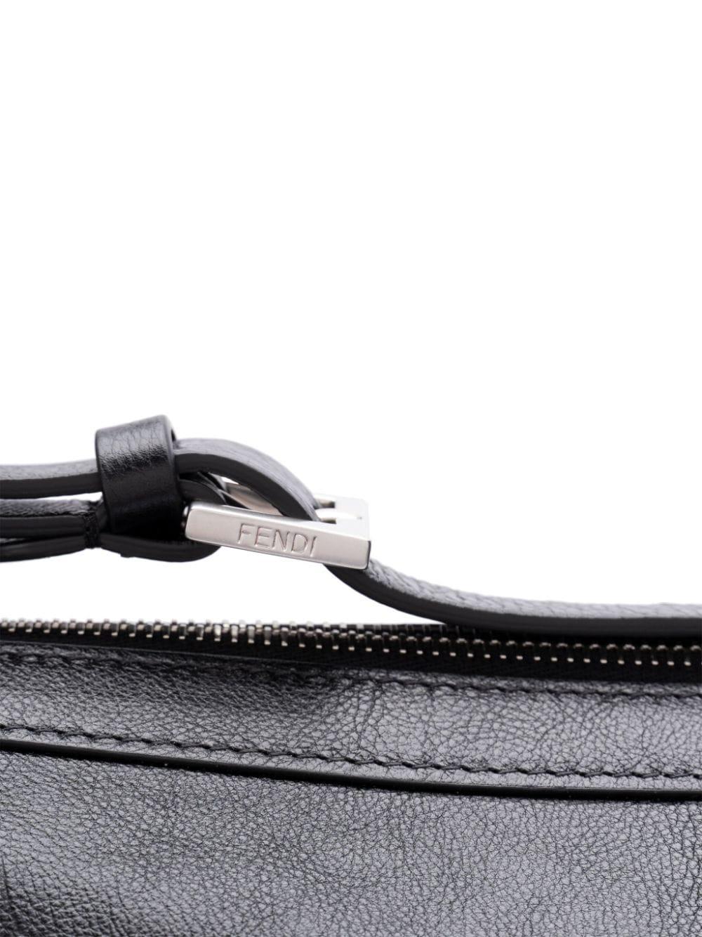 fendi bags black calf leather - women
