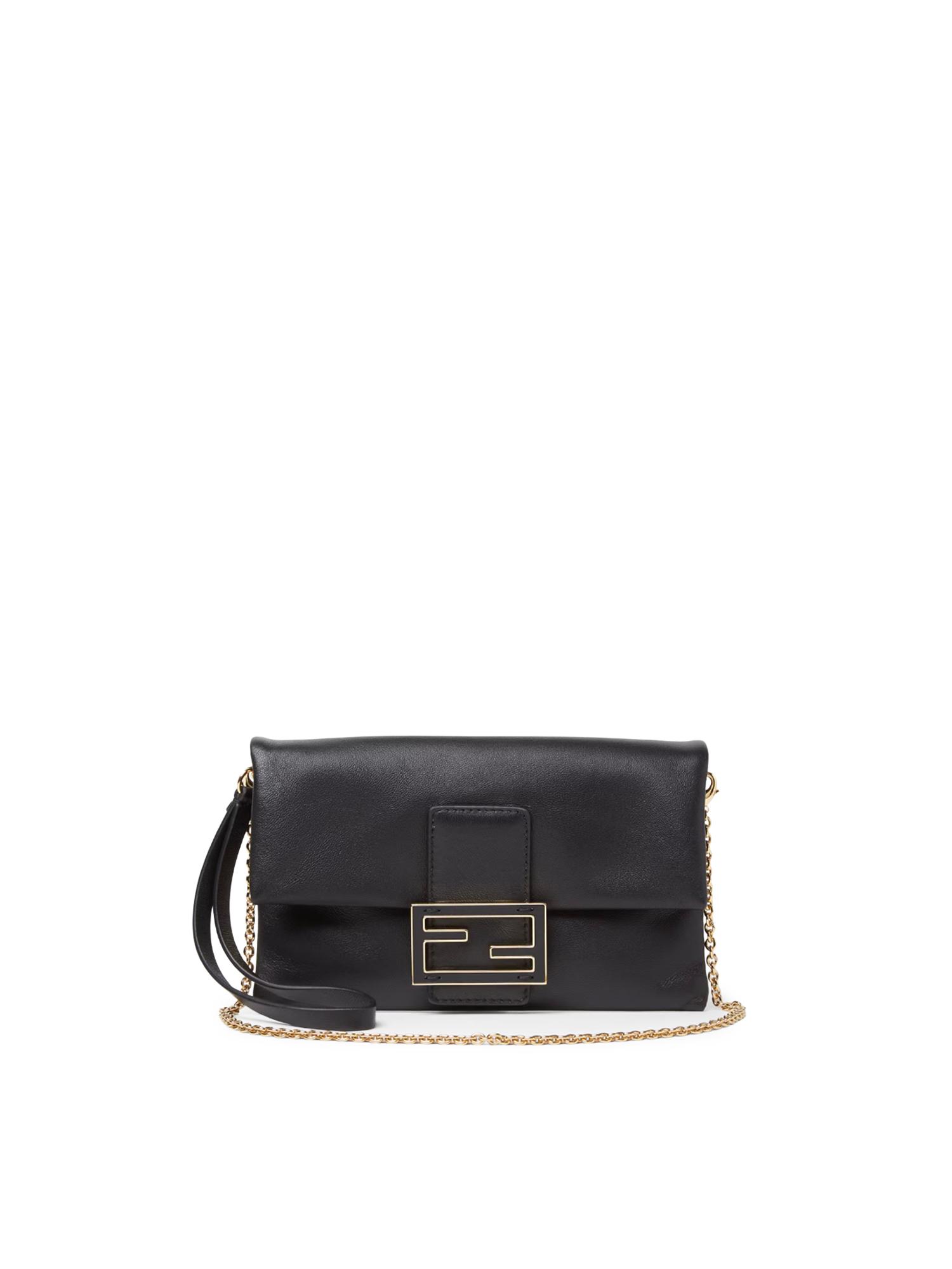 fendi bags black lambskin - women