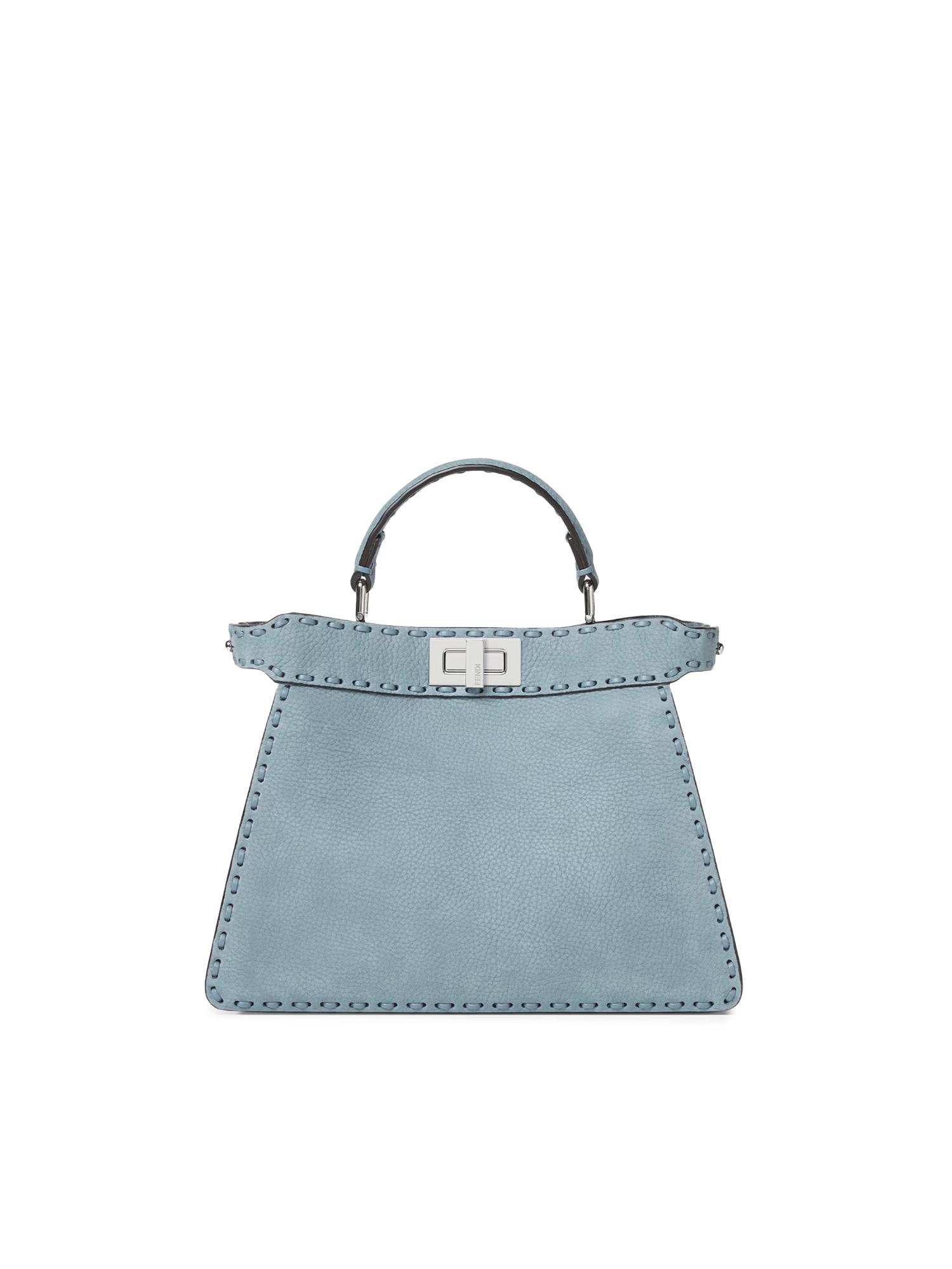 fendi bags blue calfskin - women