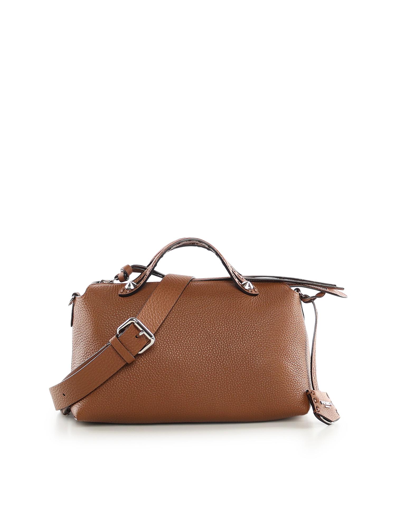 fendi bags tan/dark orange calfskin - women