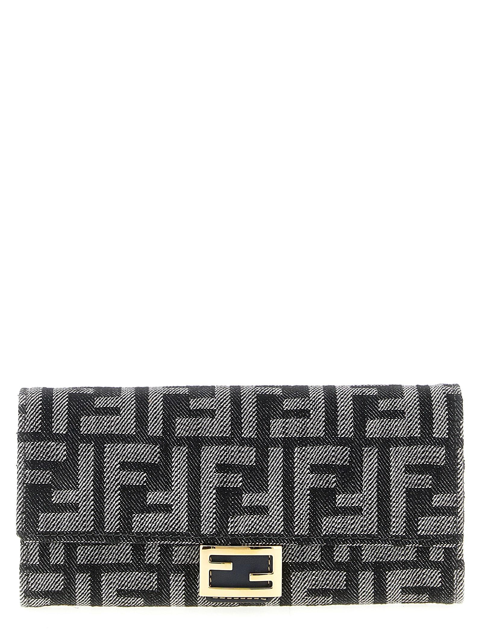 fendi baguette chain wallet