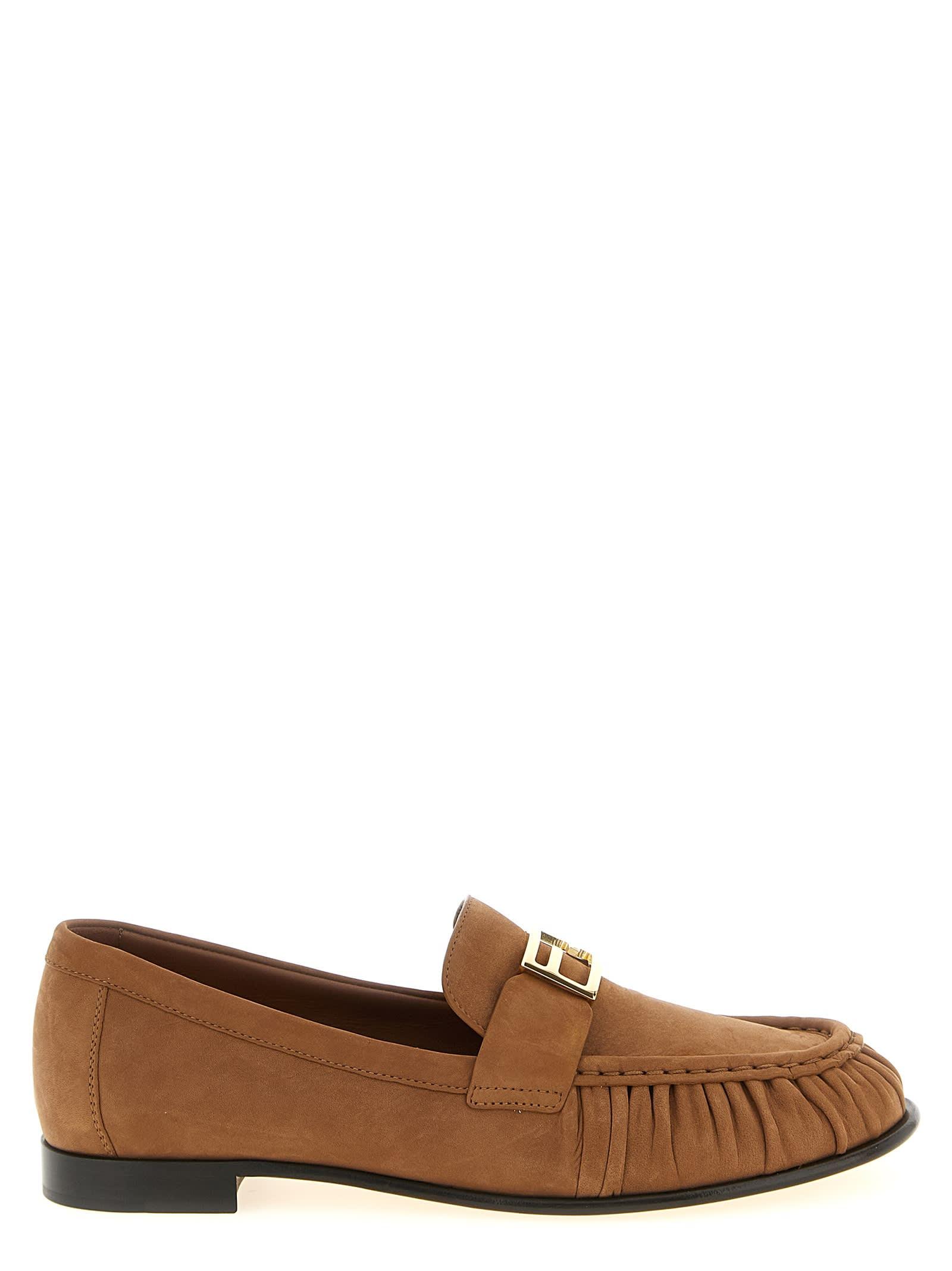 fendi baguette loafers