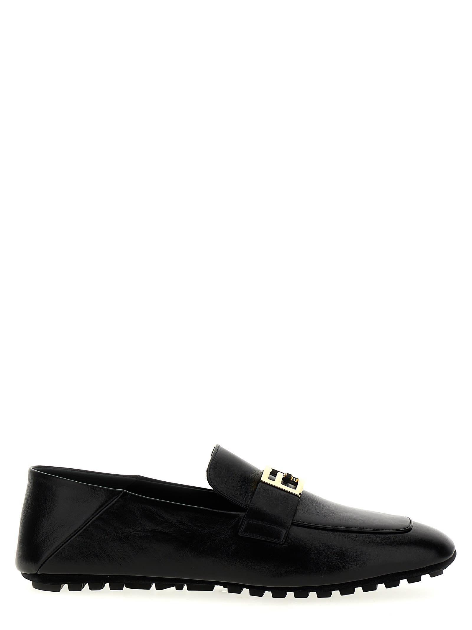 fendi baguette loafers
