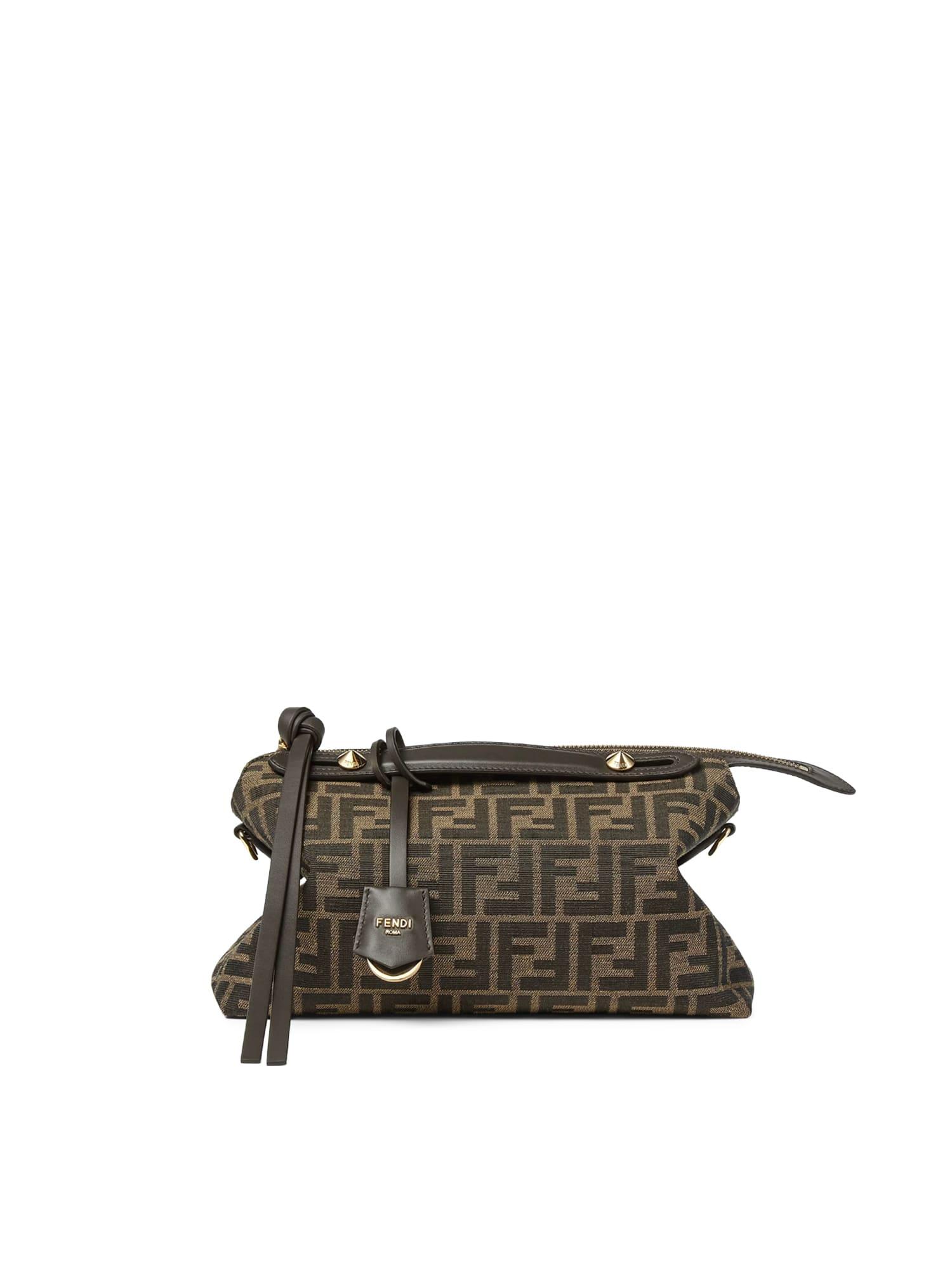 fendi by the way soft medium ff jacquard bag