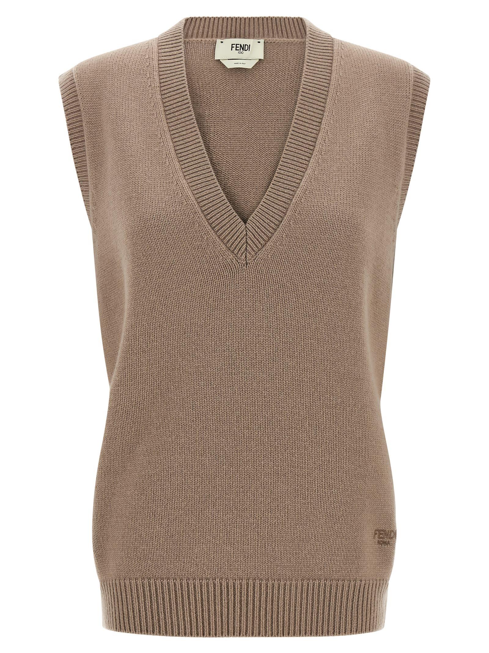fendi cashmere vest