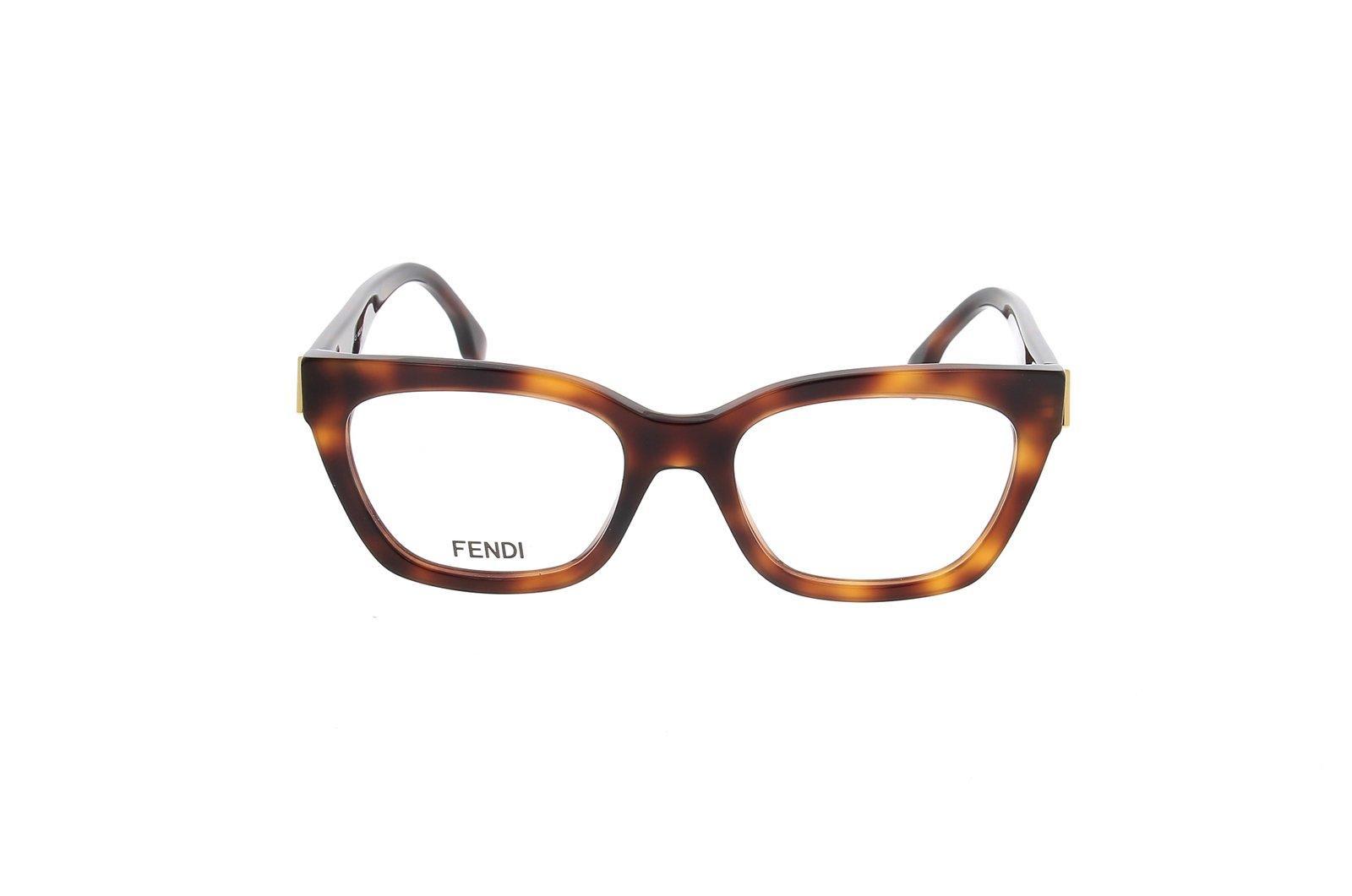 fendi cat-eye frame glasses