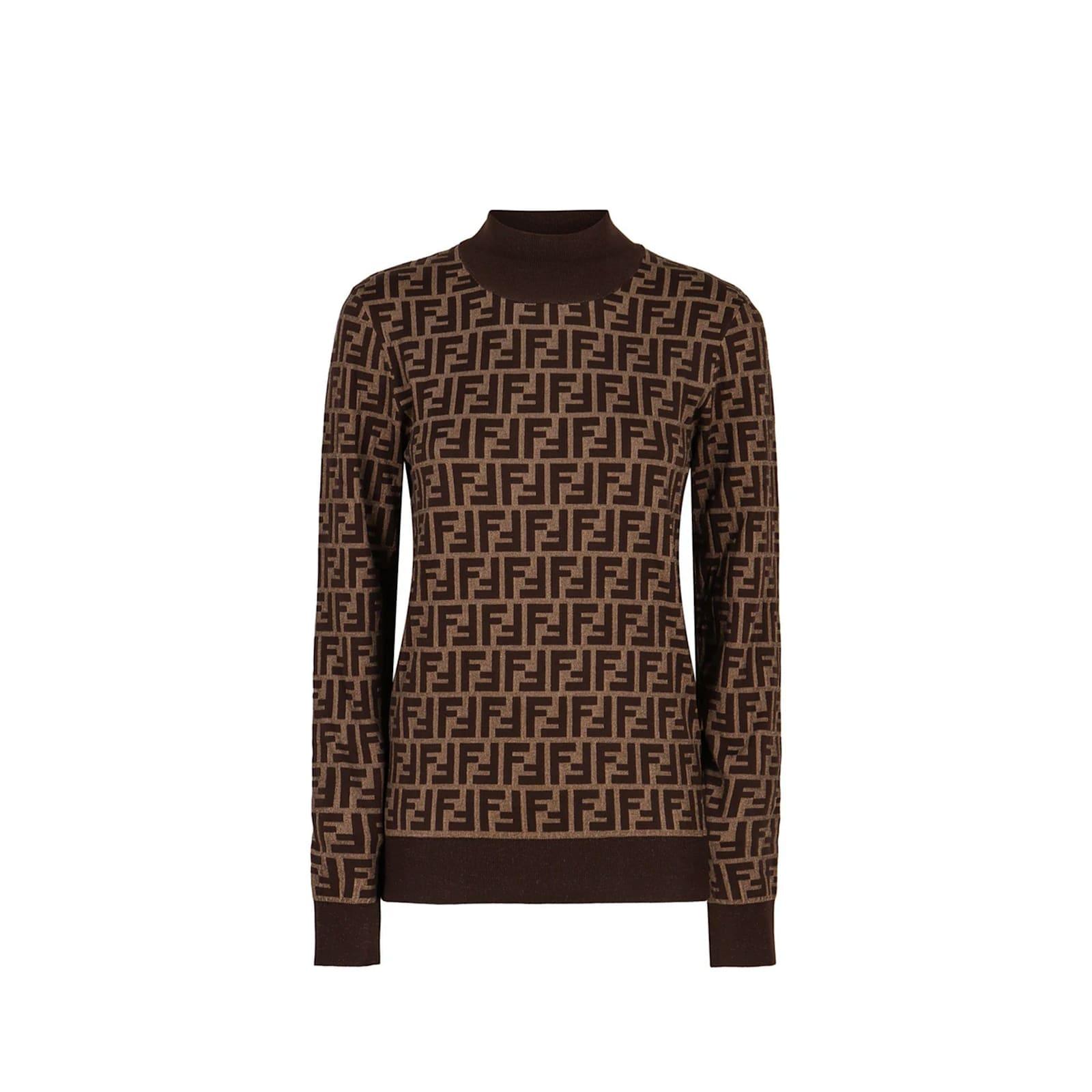 fendi cotton ff sweater