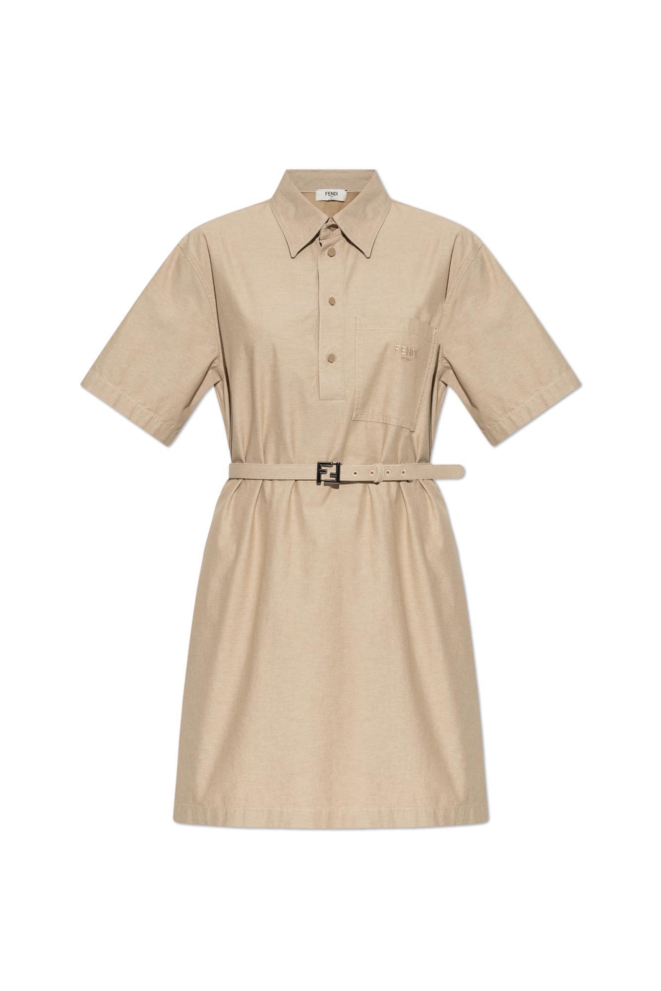 fendi dress with belt