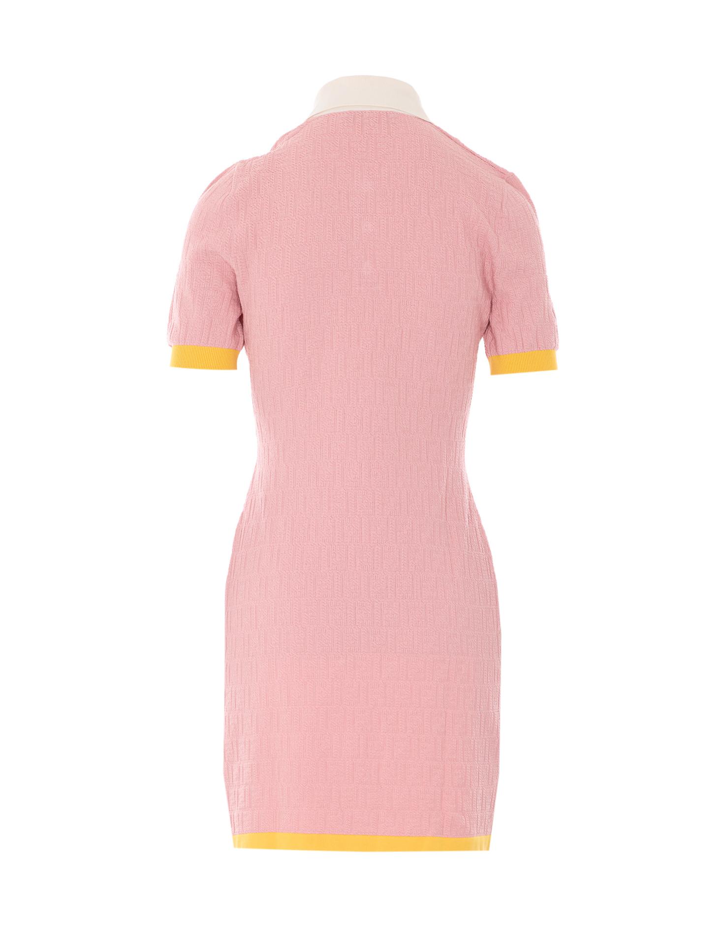 fendi dresses pink cotton - women
