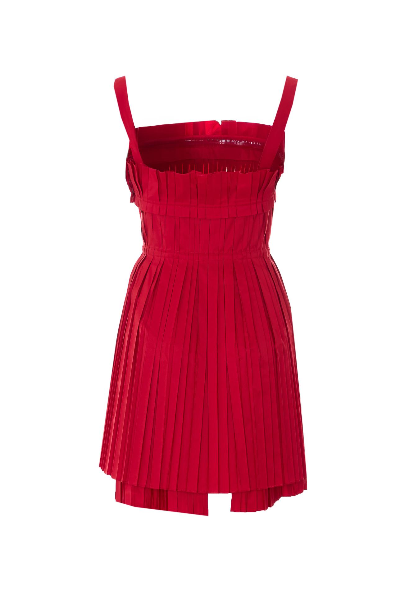 fendi dresses red polyester - women
