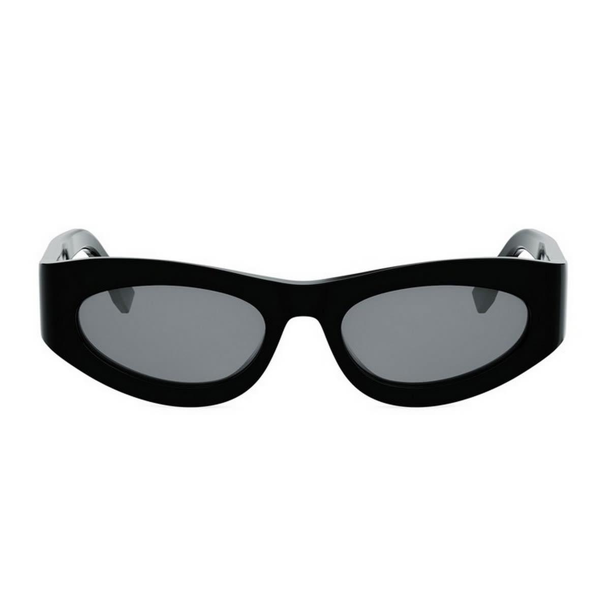 fendi eyewear fendi fe40177u ff diamonds 01a nero sunglasses