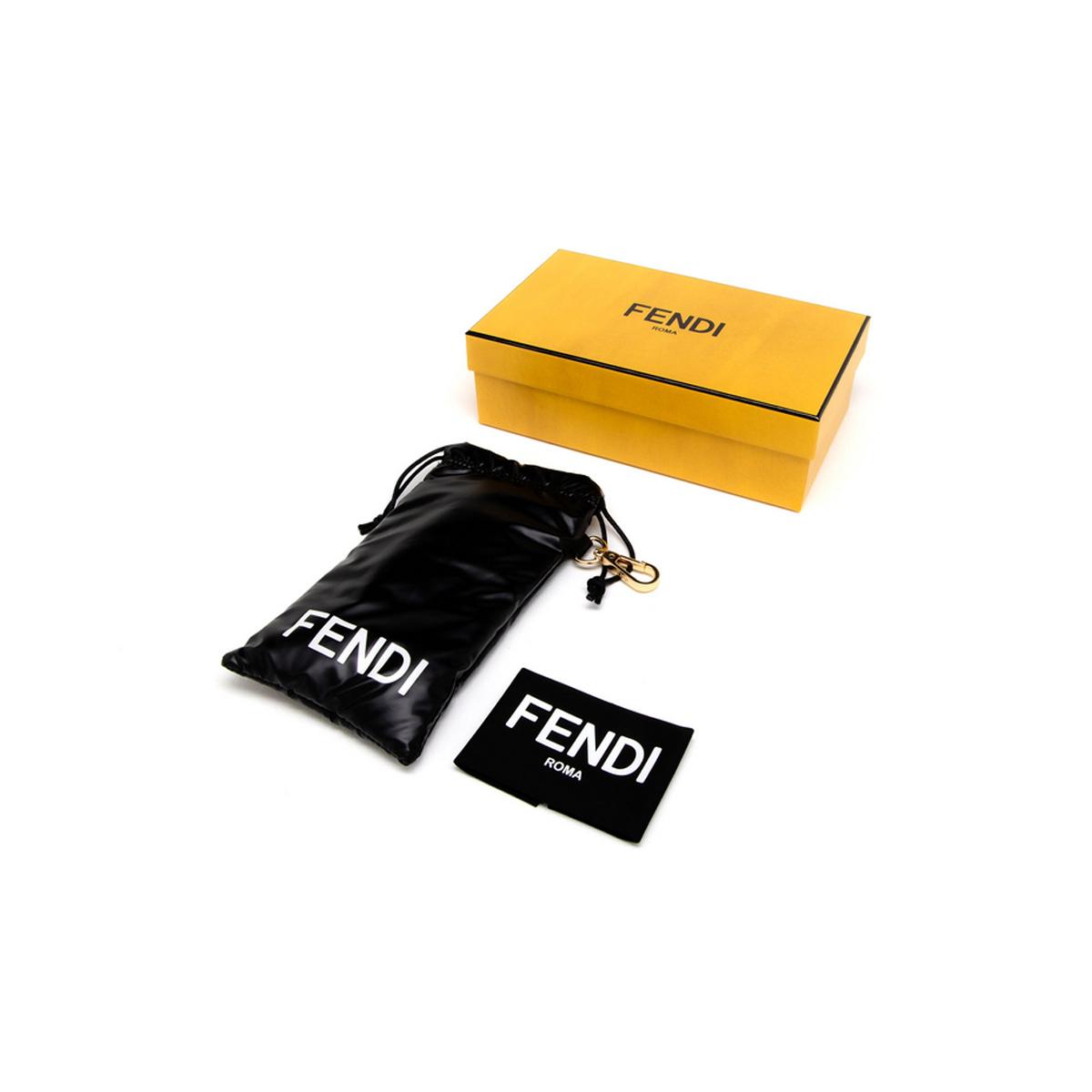 fendi fe40064f 01a nero acetate occhiali sole - women