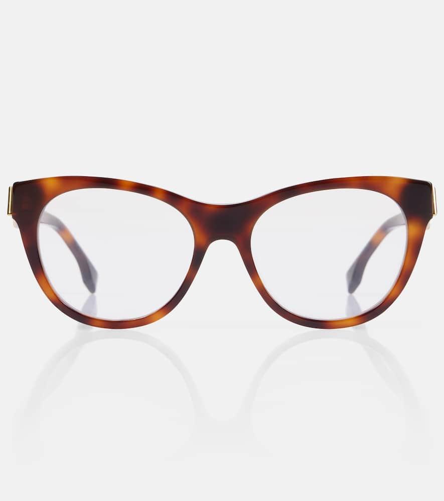 fendi fendi first round glasses